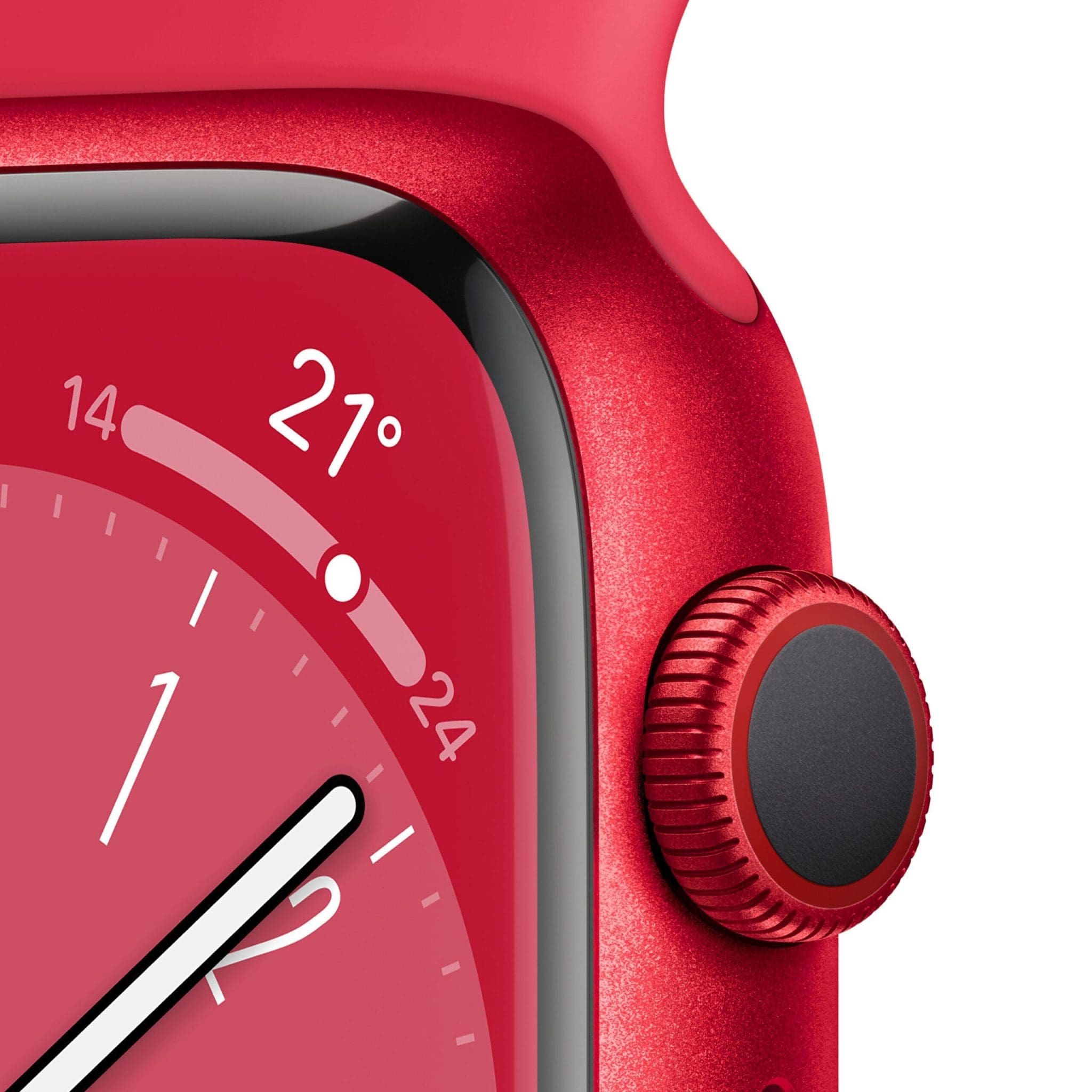 Apple Watch 8 GPS 41mm (PRODUCT)RED Alu Sport Band red Apple Watch 8 GPS 41mm (PRODUCT)RED Alu Sport Band red – Bild 3