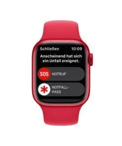 Apple Watch 8 GPS 41mm (PRODUCT)RED Alu Sport Band red Apple Watch 8 GPS 41mm (PRODUCT)RED Alu Sport Band red – Bild 4
