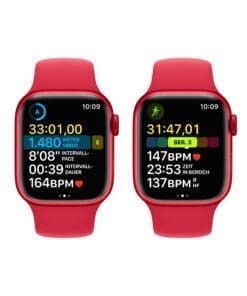 Apple Watch 8 GPS 41mm (PRODUCT)RED Alu Sport Band red Apple Watch 8 GPS 41mm (PRODUCT)RED Alu Sport Band red – Bild 5