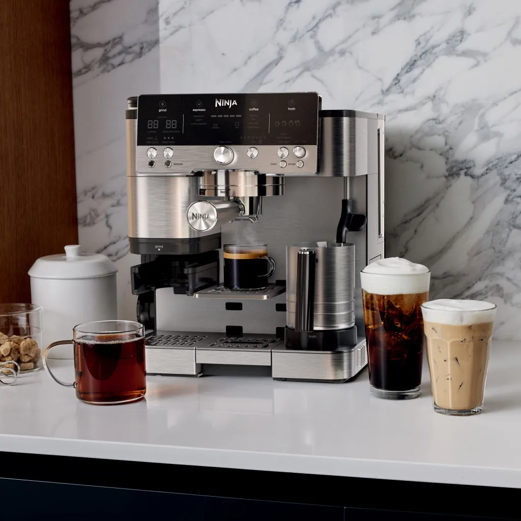 Ninja ES601EU Luxe Premium Siebträger-Espressomaschine Ninja ES601EU Luxe Premium Siebträger-Espressomaschine