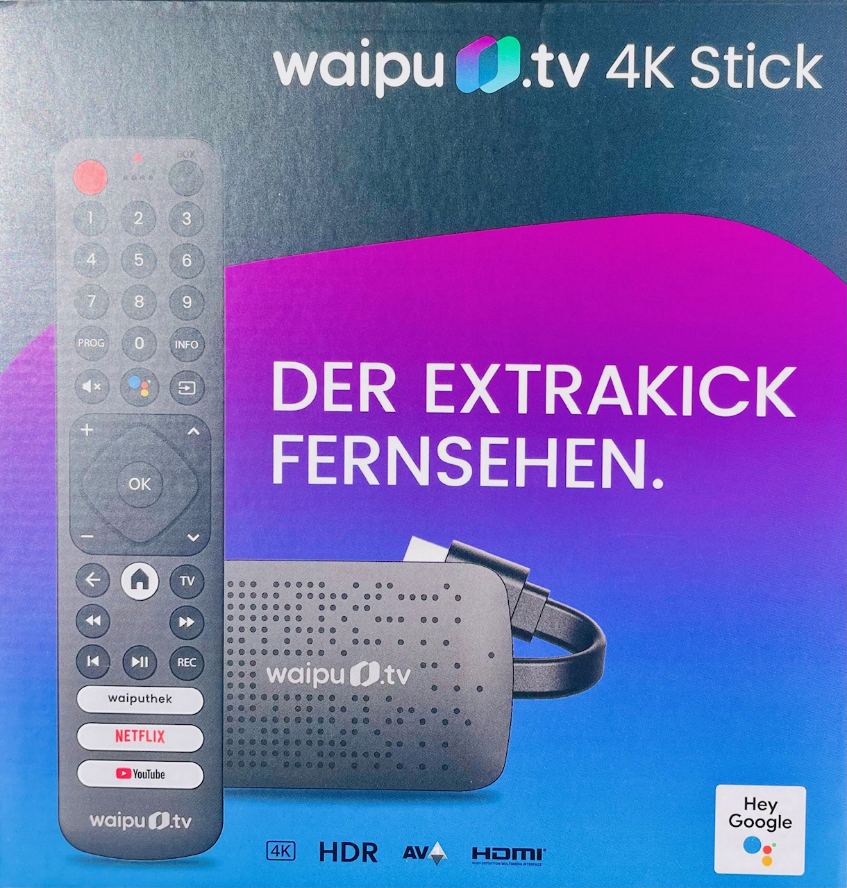 freenet waipu.TV 4K Stick schwarz freenet waipu.TV 4K Stick schwarz