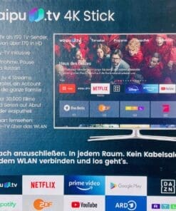 freenet waipu.TV 4K Stick schwarz freenet waipu.TV 4K Stick schwarz – Bild 2