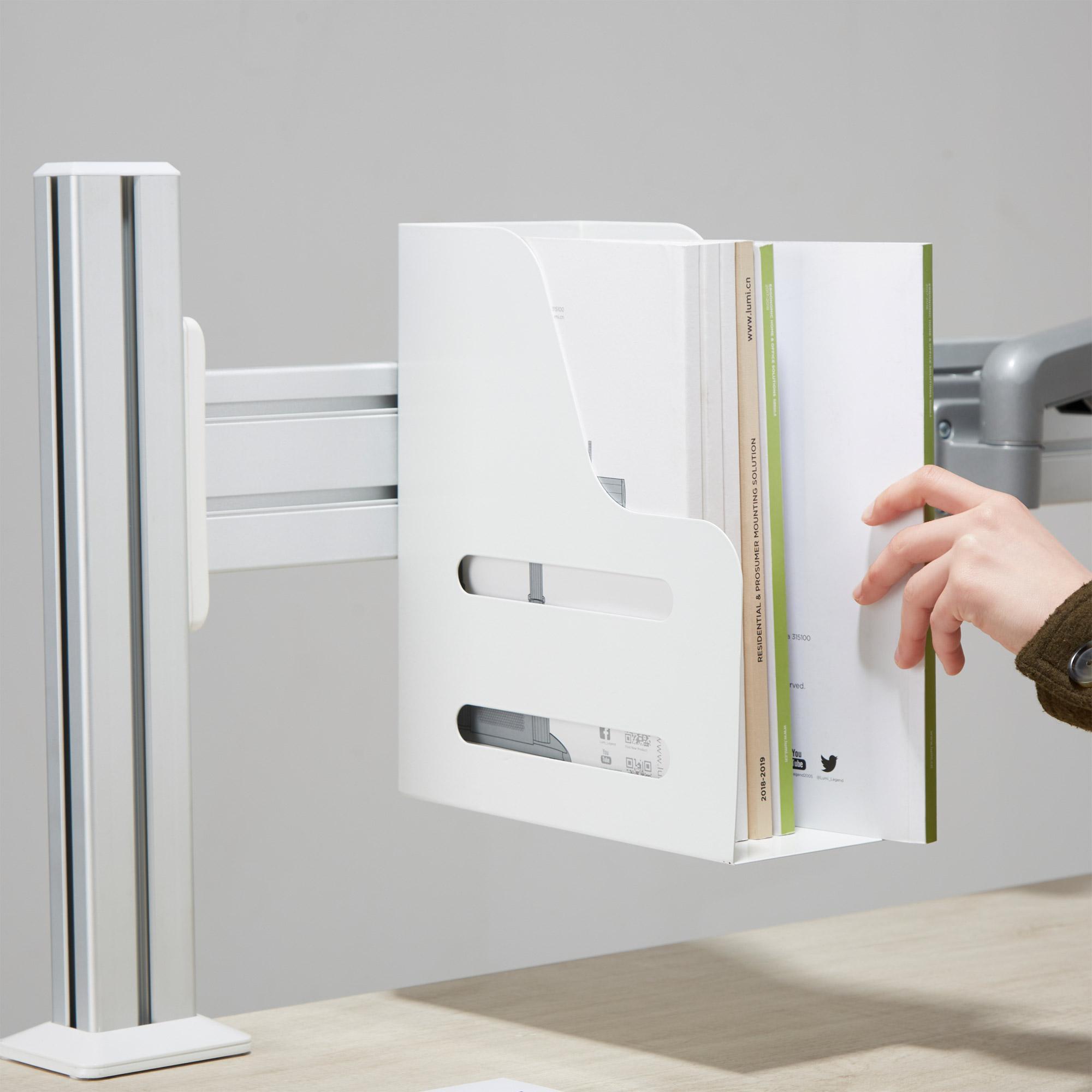 InLine® Slatwall Dokumentenordner, weiß InLine® Slatwall Dokumentenordner, weiß – Bild 5