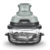 Ninja FN101EUSG CRISPi 4-in-1 Heißluftfritteuse grün 240 W Leistung mit drei Stufen. Li-Ion Akku für etwa 60 Minuten Laufzeit, Ladezeit ca. 5 Stunden. 0,42 L Staubbehälter im Gerät, 2-L-Basisstation entleert automatisch bis zu 45 Tage. Sensoren für Dirt, Edge, Floor und Light sowie QuadClean Bürstenrolle mit Anti-Hair-Wrap.