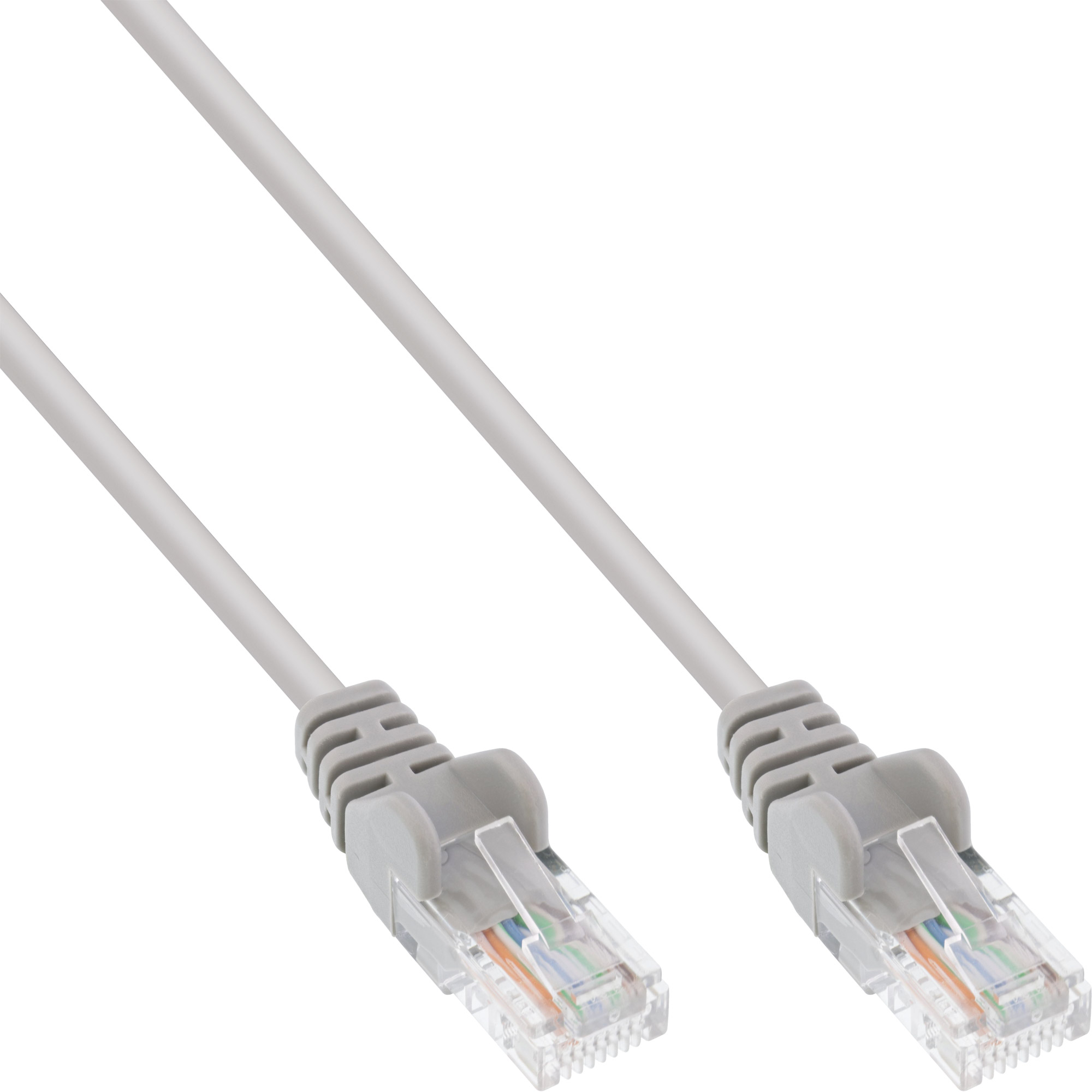 InLine® Patchkabel, U/UTP, Cat.5e, grau, 10m, AWG26 InLine® Patchkabel, U/UTP, Cat.5e, grau, 10m, AWG26