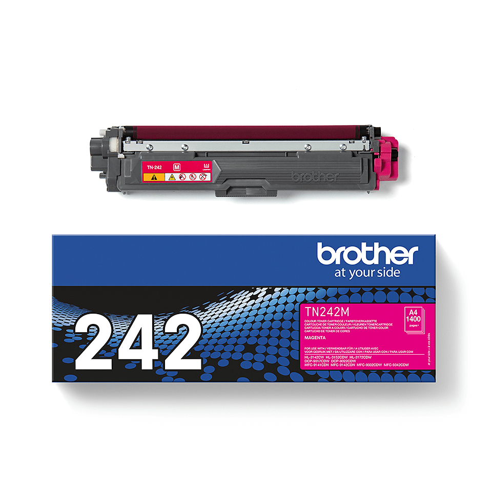 Brother Toner TN-242M Magenta (ca. 1400 Seiten) Brother Toner TN-242M Magenta (ca. 1400 Seiten) – Bild 3