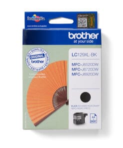 Brother Tintenpatrone LC-129XLBK Schwarz (ca. 2400 Seiten)