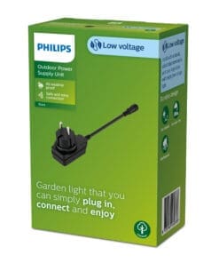 Philips GardenLink 24V Niedervolt 24V Netzteil EU 12W schwarz – Bild 2