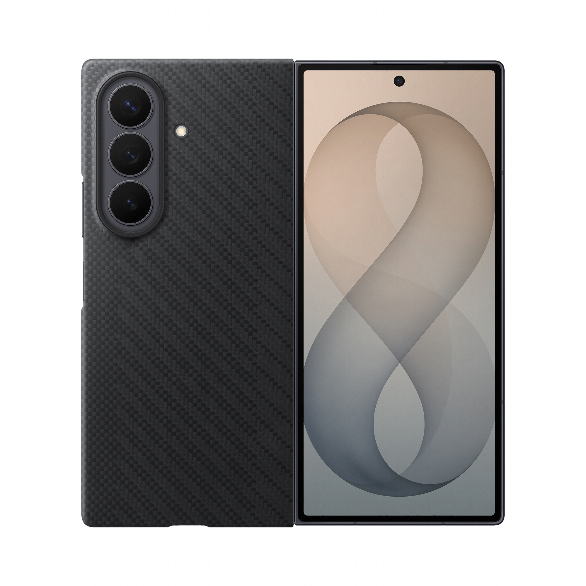 Samsung Carbon Magnet Case für Galaxy Fold8 Ultra Black Samsung Carbon Magnet Case für Galaxy Fold8 Ultra Black