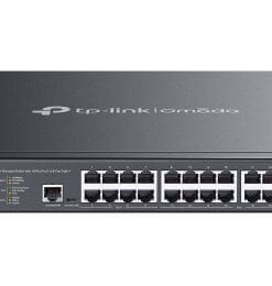 Omada 24-Port Gigabit / 4-Port 10GE SFP+ L2+ Mgd Switch PoE+