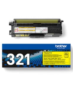 Brother Toner TN-321Y Gelb (ca. 1500 Seiten) Brother Toner TN-321Y Gelb (ca. 1500 Seiten) – Bild 3