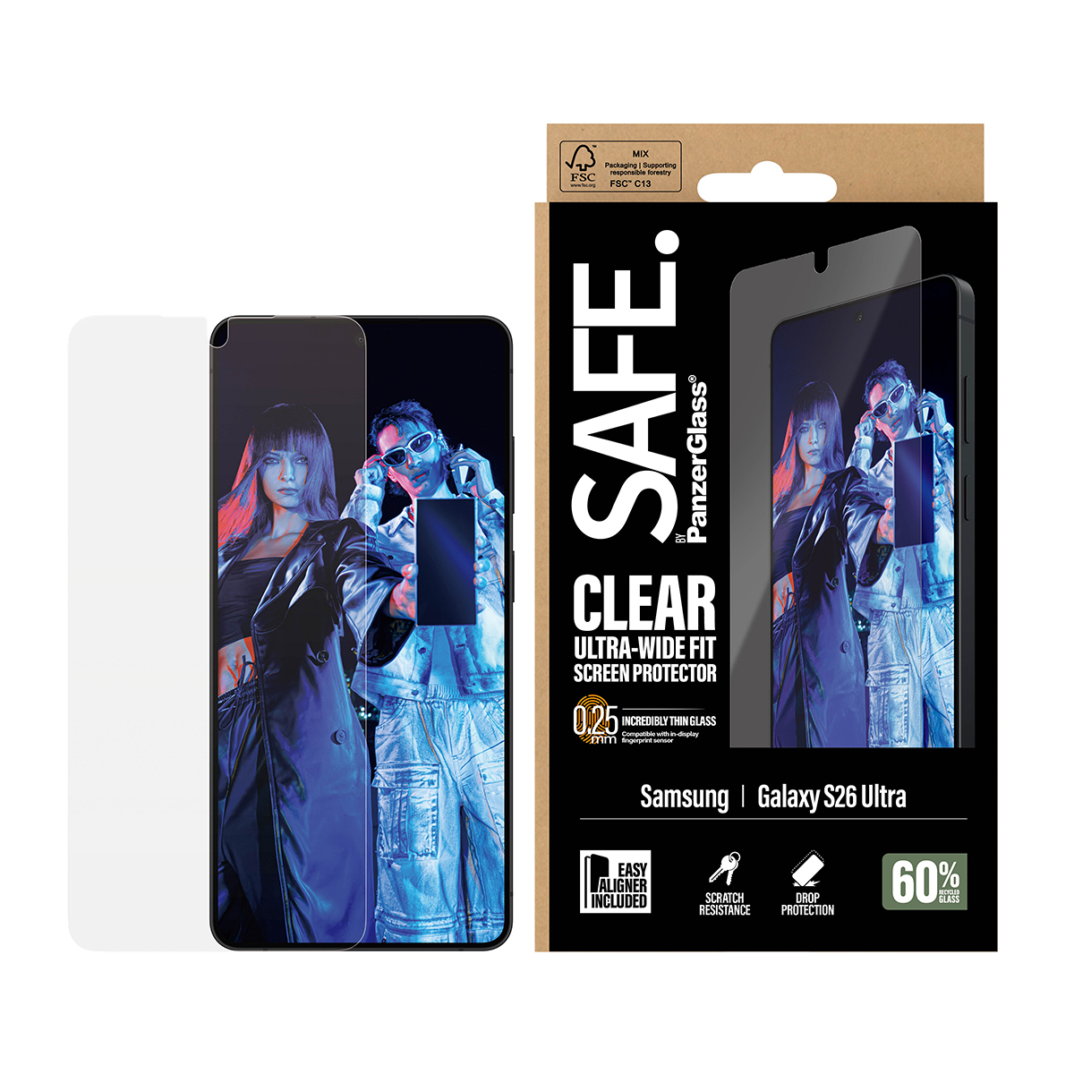SAFE. Screen Protector Samsung Galaxy S26 Ultra/EasyAligner SAFE. Screen Protector Samsung Galaxy S26 Ultra/EasyAligner – Bild 2