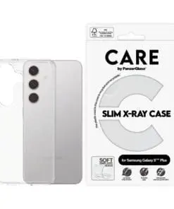 Alternative view of CARE Fashionable Case Clear X-Ray Soft Basic Galaxy S25 Plus