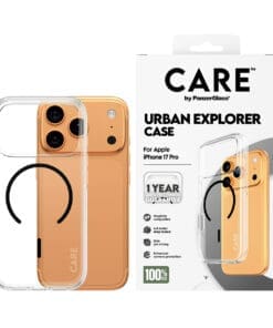 Alternative view of CARE Flagship clear Urban Explorer MagSafe iPhone 17 Pro