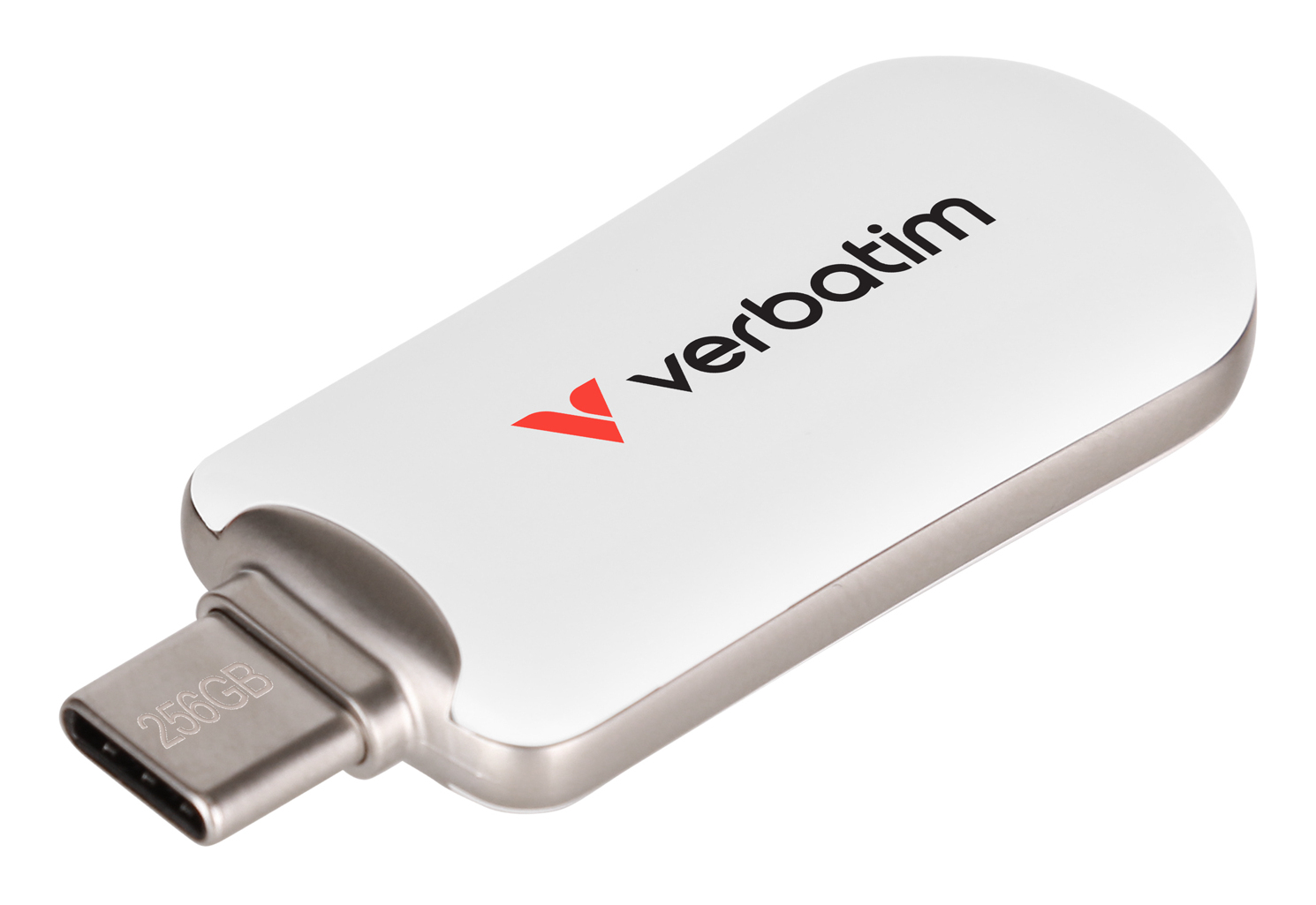 Verbatim 30230 USB-Stick 256 GB USB Typ-C 3.2 Gen 1 (3.1 Gen 1) Weiß Verbatim 30230 USB-Stick 256 GB USB Typ-C 3.2 Gen 1 (3.1 Gen 1) Weiß – Bild 2