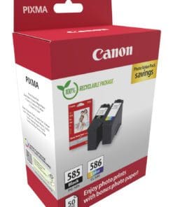 Alternative view of Canon PG585+CL586+GP501 Pixma MG Tinte+Fotopapier blk-col