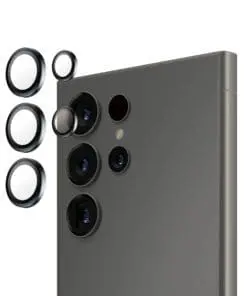 PanzerGlass Hoops Black Lens Protector Galaxy S25 Ultra
