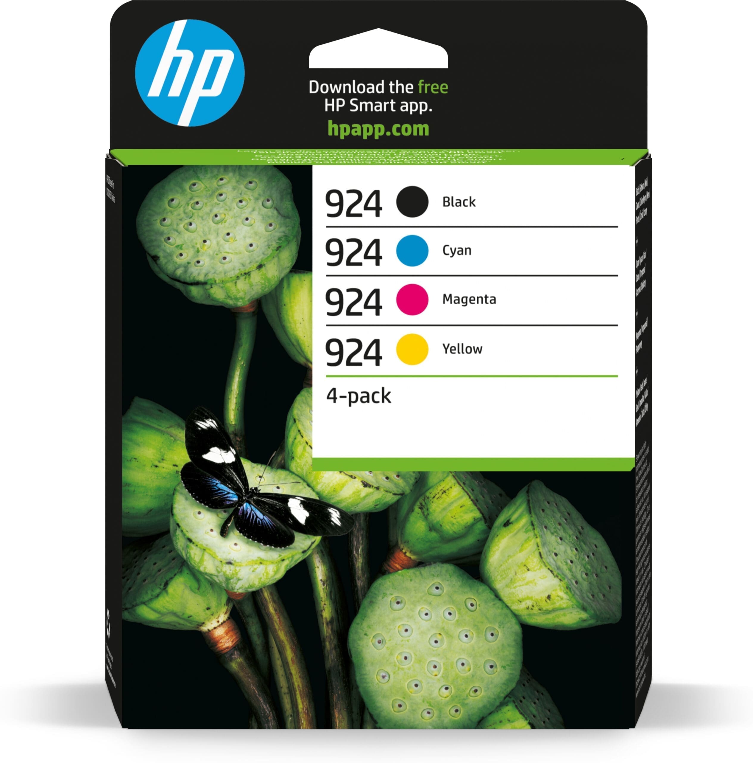 HP 924 CMYK Original Tintenpatrone 4er-Pack HP 924 CMYK Original Tintenpatrone 4er-Pack