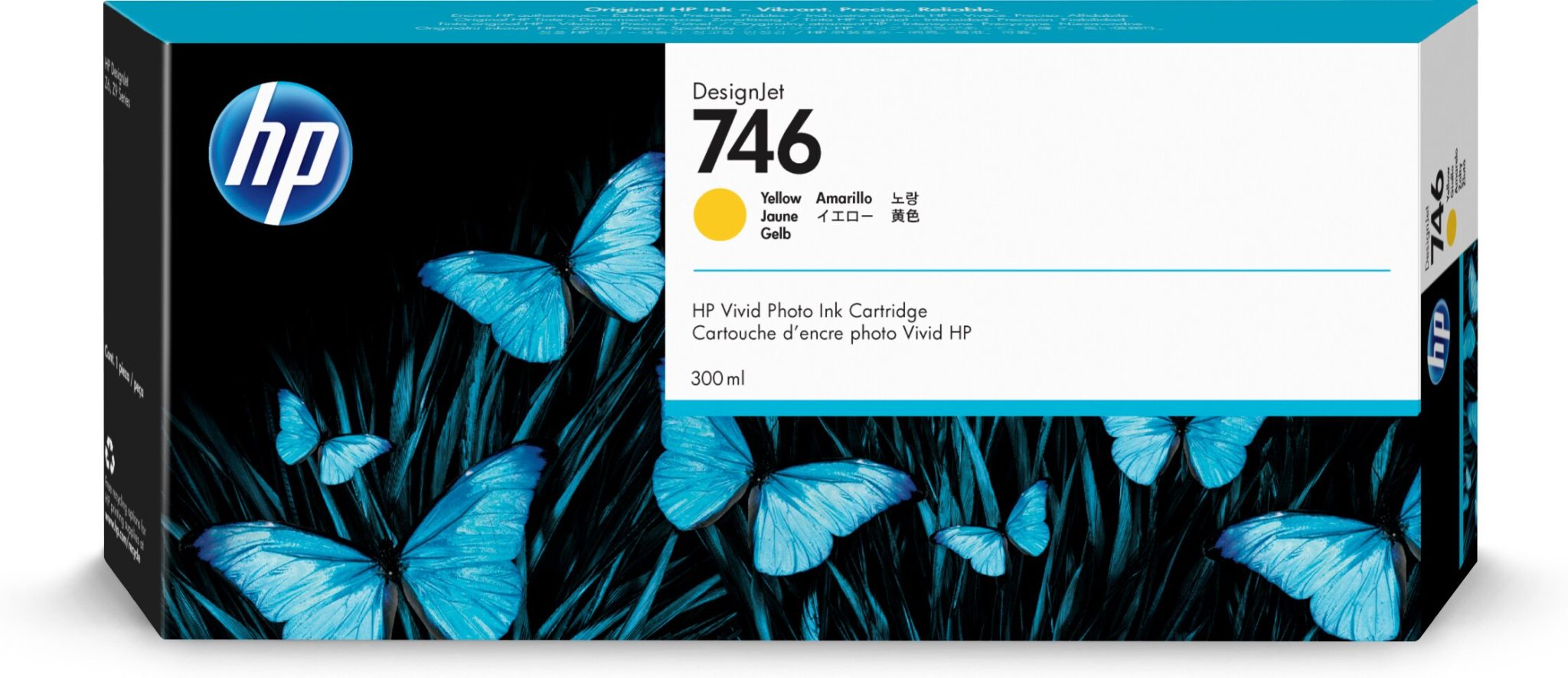 HP 746 Gelb DesignJet Tintenpatrone, 300 ml HP 746 Gelb DesignJet Tintenpatrone, 300 ml – Bild 2