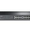 TP-Link TL-SG1016PE 16-Port Gigabit Desktop PoE Smart Switch Der TL-SF1024M 24-Port 10/100 Desktop Switch von TP-Link ist ausgelegt für kleine Büros bzw. Home Offices und Arbeitsgruppen. Alle 24 Ports unterstützen MDI/MDIX und dank Plug and Play ist die Installation schnell und einfach. <br>Mit dem TL-SF1024M lassen sich bis zu 67 % des Energieverbrauches einsparen und Ihr Business ökonomischer und ressourcenschonend gestalten.