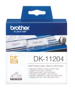 Brother Mehrzwecketiketten DK-11204 (400 St.) weiß 17 x 54 mm Brother Mehrzwecketiketten DK-11204 (400 St.) weiß 17 x 54 mm – Bild 3