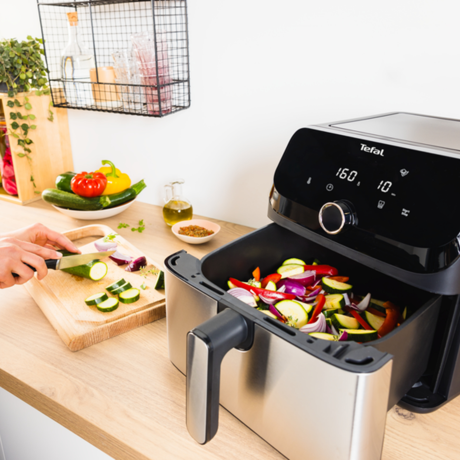 Tefal Easy Fry Mega Heißluftfritteuse, 7,5l, EY855D Tefal Easy Fry Mega Heißluftfritteuse, 7,5l, EY855D – Bild 7