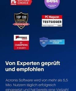 Acronis Cyber Protect Home Office 2023 - Advanced - 1 Computer + 500 GB Cloud Storage - 1 year Acronis Cyber Protect Home Office 2023 - Advanced - 1 Computer + 500 GB Cloud Storage - 1 year – Bild 4