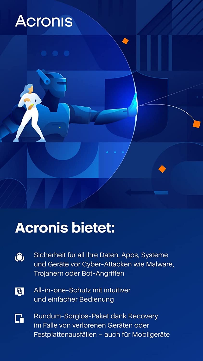 Acronis Cyber Protect Home Office 2023 - Premium - 1 Computer + 1 TB Cloud Storage - 1 year Acronis Cyber Protect Home Office 2023 - Premium - 1 Computer + 1 TB Cloud Storage - 1 year – Bild 3