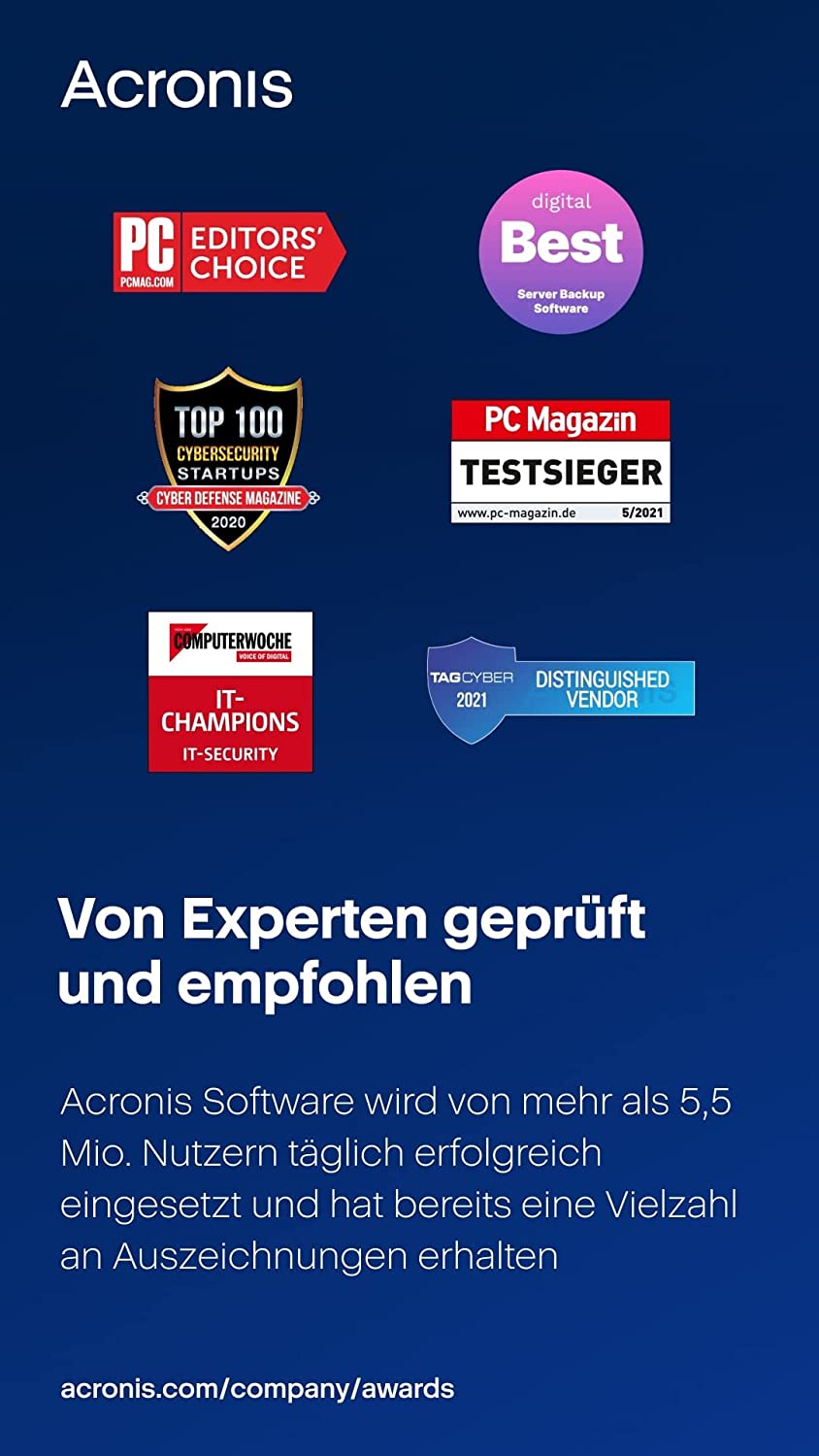 Acronis Cyber Protect Home Office 2023 - Premium - 1 Computer + 1 TB Cloud Storage - 1 year Acronis Cyber Protect Home Office 2023 - Premium - 1 Computer + 1 TB Cloud Storage - 1 year – Bild 4