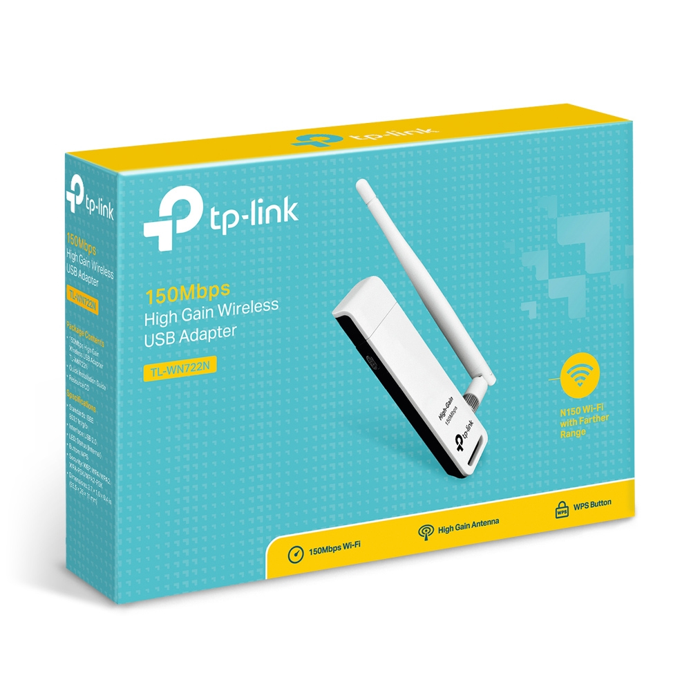 TP-Link TL-WN722N N150 WLAN High Gain USB Stick (150 MBit/s) TP-Link TL-WN722N N150 WLAN High Gain USB Stick (150 MBit/s) – Bild 5