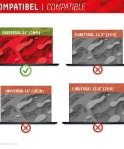 DISPLEX Sichtschutz / Privacy Universal (randlos) 14", 16:9 DISPLEX Sichtschutz / Privacy Universal (randlos) 14", 16:9 – Bild 6