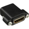 HDMI Adapter zum Einbau mit Gewinde, HDMI A Buchse/Buchse, vergoldete Kontakte InLine® Patchkabelkupplung Cat.5e, UTP, 2x RJ45 Buchse, zum Einbau