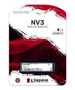 Kingston SSD M.2 NV3 4TB Kingston SNV3S/4000G Kingston SSD M.2 NV3 4TB Kingston SNV3S/4000G – Bild 5