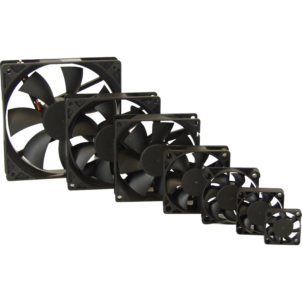Titan TFD-3007M12S Lüfter 30x30x7,5mm, schwarz Titan TFD-3007M12S Lüfter 30x30x7,5mm, schwarz
