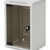Triton 10" Wandschrank 9HE 300mm Glastür
