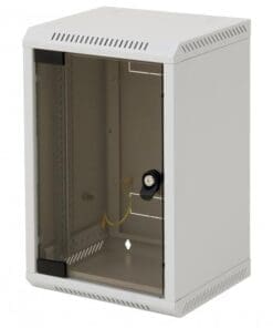Triton 10" Wandschrank 9HE 300mm Glastür
