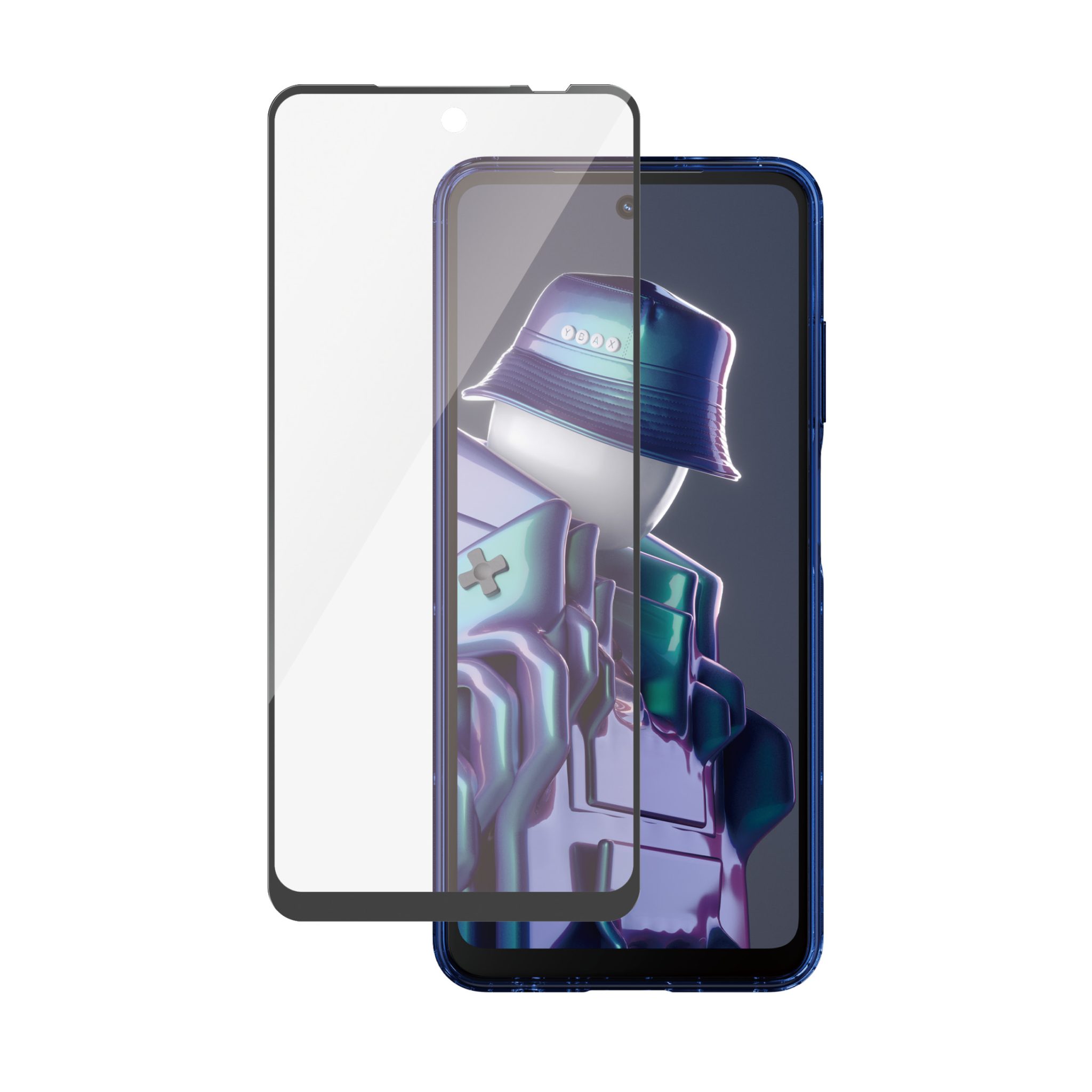 PanzerGlass Screen Protector w. Black Frame HMD Fusion / UWF PanzerGlass Screen Protector w. Black Frame HMD Fusion / UWF