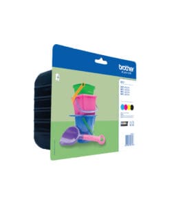 Brother Tintenpatronen LC-221 Multipack (je 1x BK/M/C/Y)