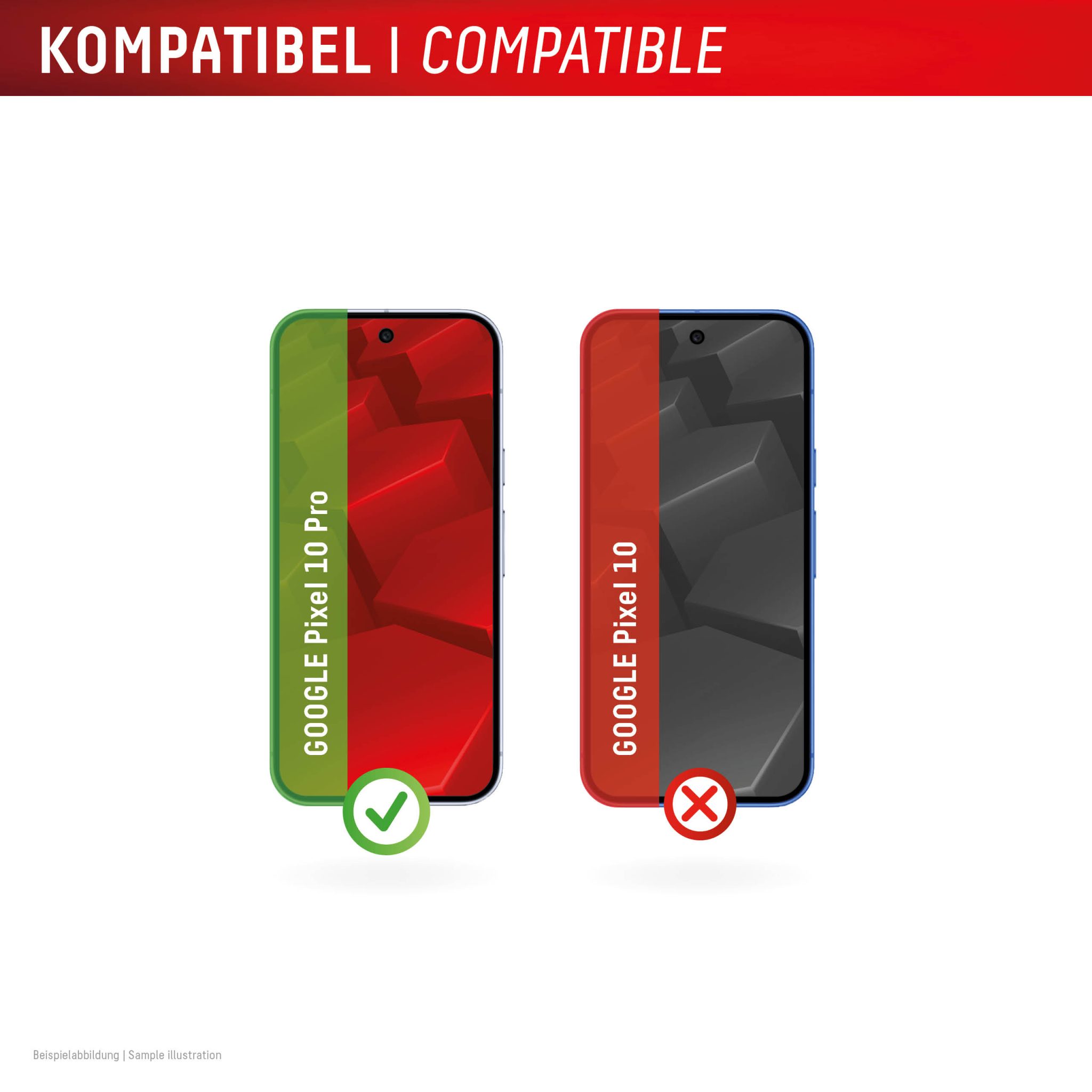DISPLEX Panzerglas 10H inklusive Handyhülle transparent für Google Pixel 10 Pro DISPLEX Panzerglas 10H inklusive Handyhülle transparent für Google Pixel 10 Pro – Bild 7