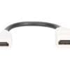 DIGITUS HDMI 2.0 KS-Modul mit 12 cm Zuleitung (Buchse/Buchse)