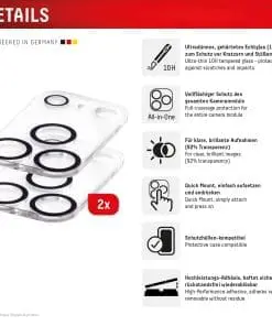 Alternative view of DISPLEX CamGlass All-In-One iPhone 17 Pro