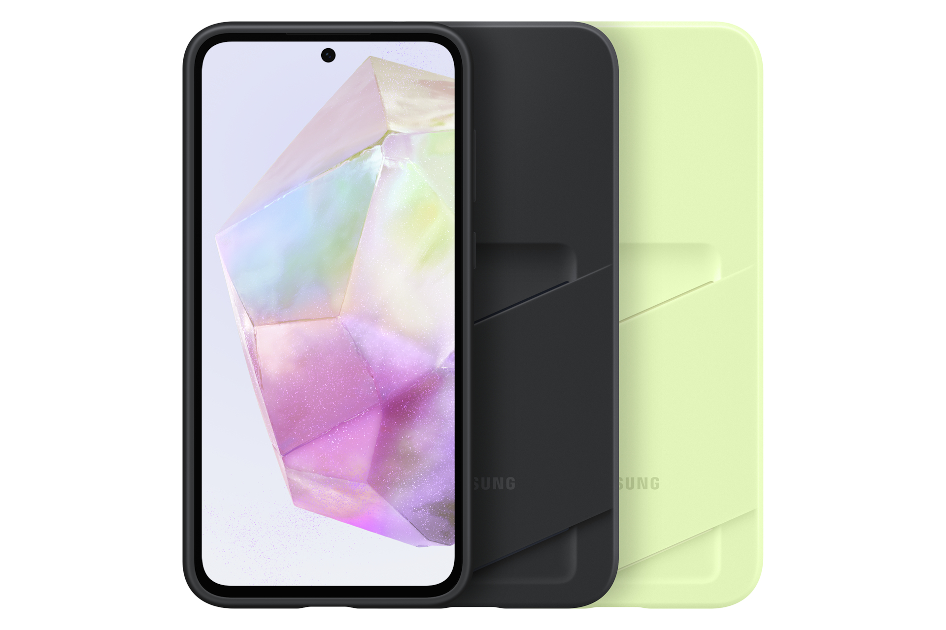 Samsung Card Slot Case für Galaxy A35, Black Samsung Card Slot Case für Galaxy A35, Black – Bild 6