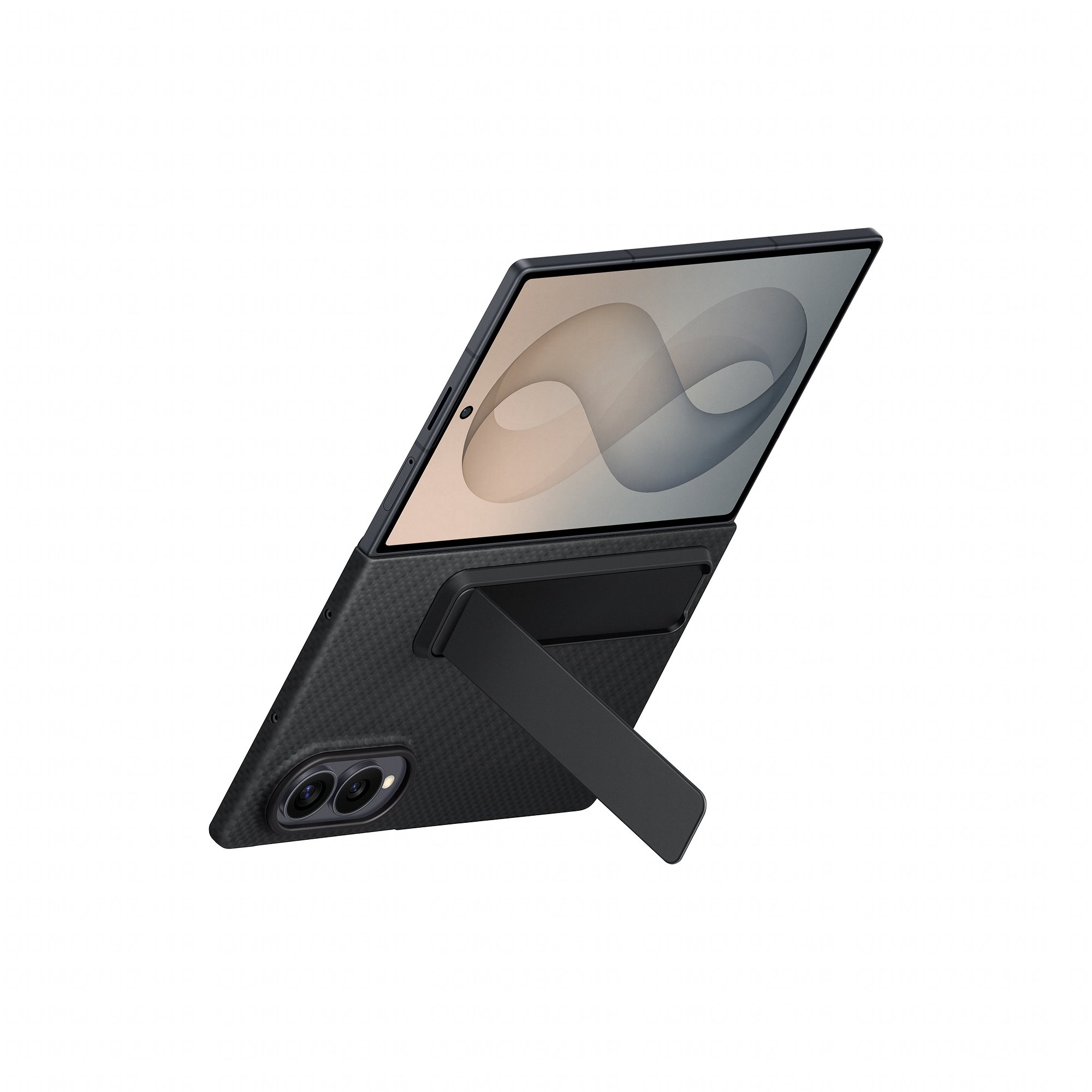 Samsung Carbon Standing Case für Galaxy Fold8, black Samsung Carbon Standing Case für Galaxy Fold8, black – Bild 2