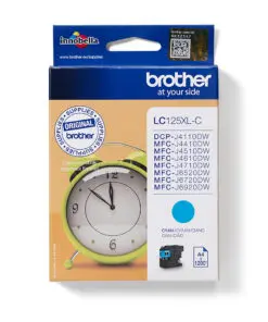 Brother Tintenpatrone LC-125XLC Cyan (ca. 1200 Seiten)