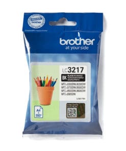 Brother Tintenpatrone LC-3217BK Schwarz (ca. 550 Seiten)