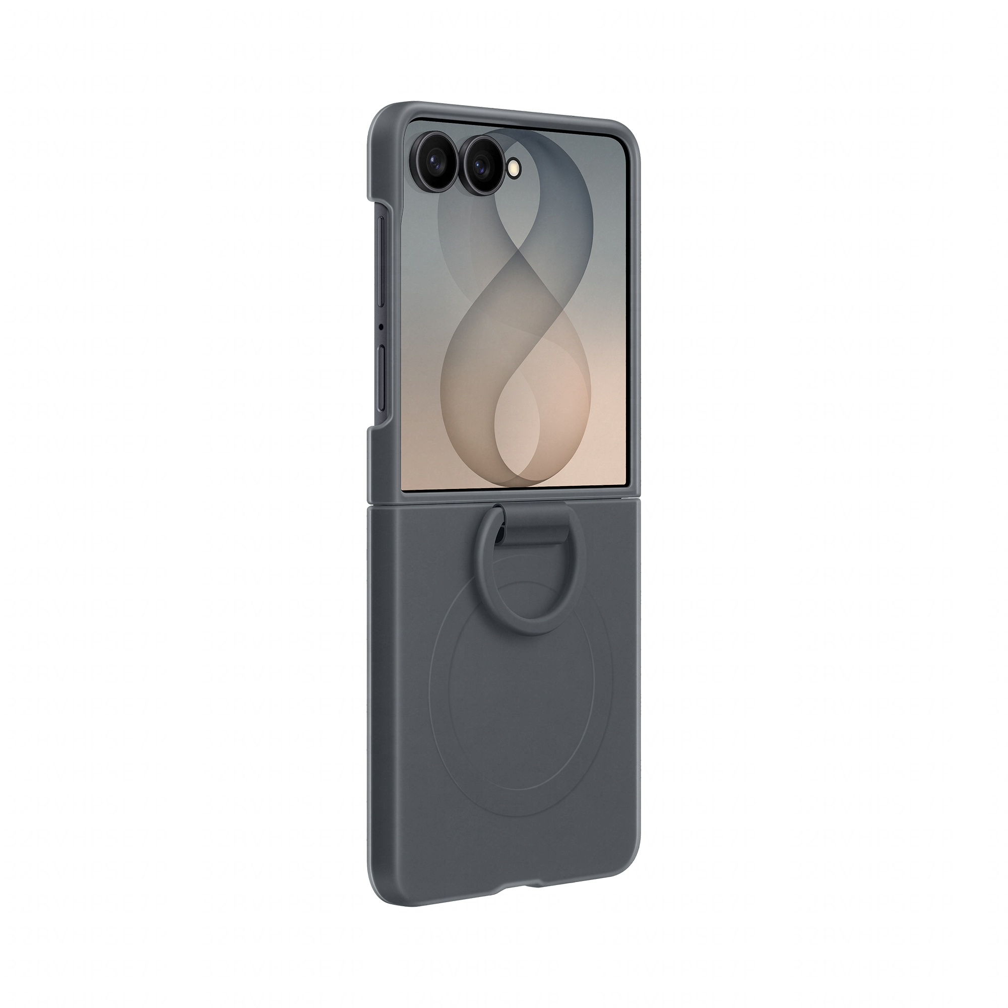Samsung Silicone Ring Magnet Case für Galaxy Flip8 black Samsung Silicone Ring Magnet Case für Galaxy Flip8 black – Bild 4