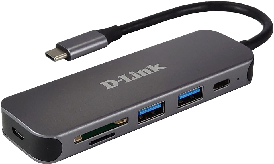 D-Link DUB-2325/E 5-in-1 USB-C Hub D-Link DUB-2325/E 5-in-1 USB-C Hub