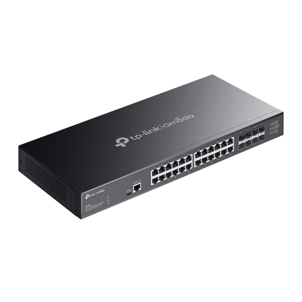 Omada 24-Port 10GBASE-T L2+ Managed Switch mit 8 x 10GE SFP Omada 24-Port 10GBASE-T L2+ Managed Switch mit 8 x 10GE SFP – Bild 4