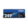 Brother Super-Jumbo-Toner TN-249BK Schwarz (ca. 4.500 Seiten) Der Brother Toner sorgt dafür, dass Ihre Ausdrucke schnell und in perfekter Qualität gedruckt werden. Brother Verbrauchsmaterial, wie die Tonerkartusche werden von Experten entwickelt und getestet, um langfristig ein besseres Preis-Leistungs-Verhältnis als günstigere Alternativen zu bieten und optimale Druckergebnisse zu gewährleisten.