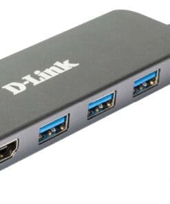 D-Link DUB-2333 5-in-1 USB-C Hub HDMI/Power Delivery1x HDMI